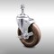Service Caster 5 Inch SS High Temp Glass Filled Nylon 3/8 Inch Threaded Stem Caster with Brake SCC-SSTS20S514-GFNSHT-TLB-381615 - alternate 1